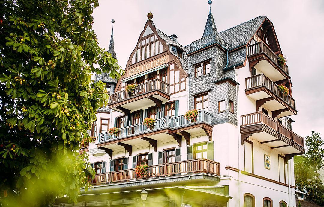 Hotel Krone Assmannshausen Rüdesheim am Rhein Exteriér fotografie