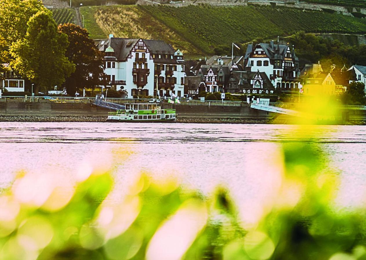 Hotel Krone Assmannshausen Rüdesheim am Rhein Exteriér fotografie