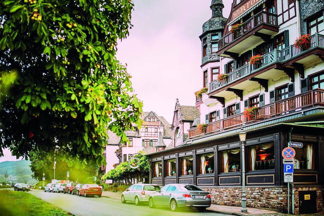 Hotel Krone Assmannshausen Rüdesheim am Rhein Exteriér fotografie